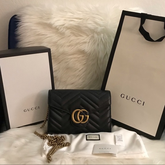 Gucci Handbags - Gucci
GG Marmont Matelassé Leather Mini Bag